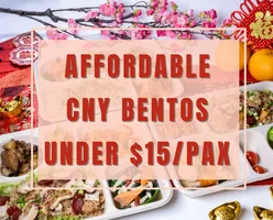 Affordable CNY Bentos Under $15/Pax